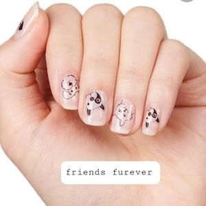 5/ $49 Friends Furever Color Street nail strips